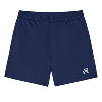 Malbon Golf Shorts - Scooter Coolcore Short - Navy SS26
