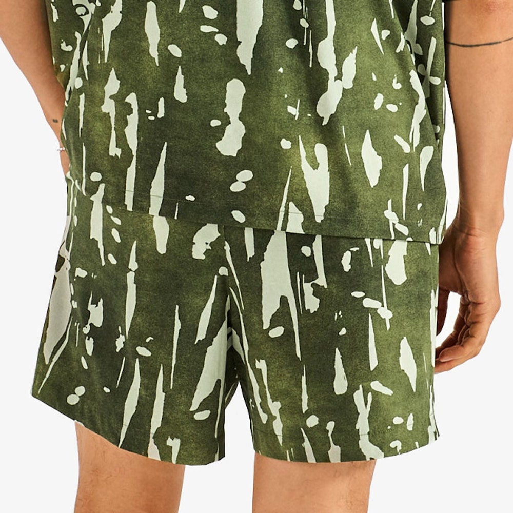 Malbon Golf Shorts - Scooter Short - Olive Inkwash FA26