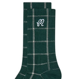 Malbon Golf Socks - Holden Crew Length - Hunter Green HO25