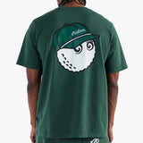 Malbon Golf T-Shirt - Bermuda Baldwin Tee - Forest FA25