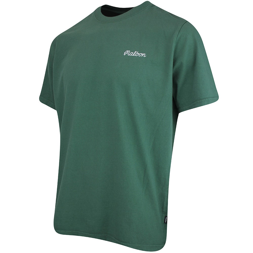 Malbon Golf T-Shirt - Bermuda Baldwin Tee - Forest FA25