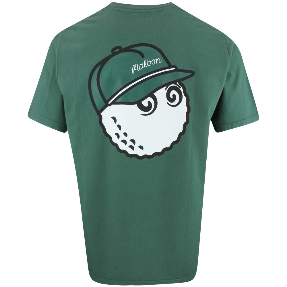 Malbon Golf T-Shirt - Bermuda Baldwin Tee - Forest FA25