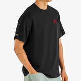 Malbon Golf T-Shirt - Bermuda Benchmark Tee - Black FA26