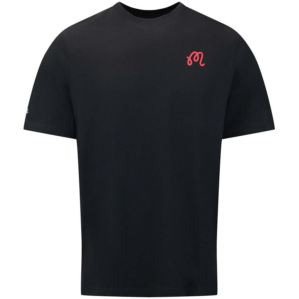 Malbon Golf T-Shirt - Bermuda Benchmark Tee - Black FA26
