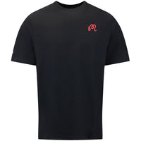 Malbon Golf T-Shirt - Bermuda Benchmark Tee - Black FA26