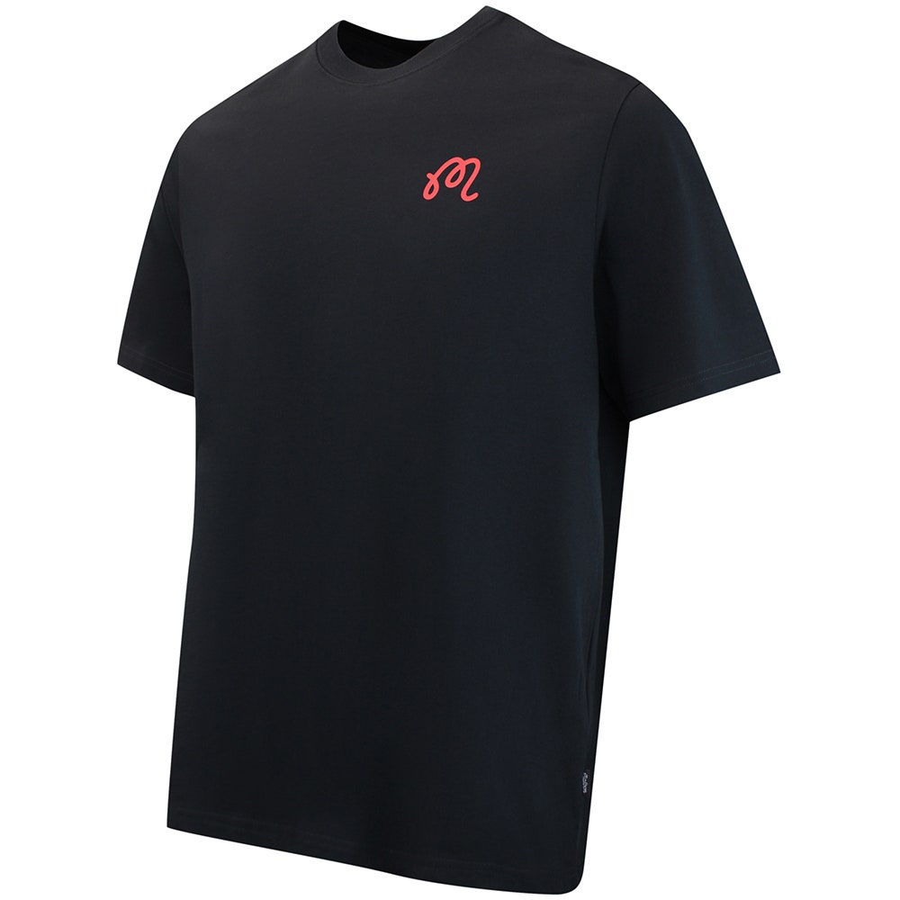 Malbon Golf T-Shirt - Bermuda Benchmark Tee - Black FA26