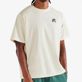 Malbon Golf T-Shirt - Bermuda Brumal Buckets Tee - Heather Ivory HO25