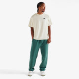 Malbon Golf T-Shirt - Bermuda Brumal Buckets Tee - Heather Ivory HO25