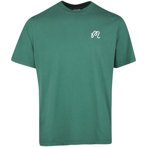 Malbon Golf T-Shirt - Bermuda Brumal Buckets Tee - Hunter Green HO25