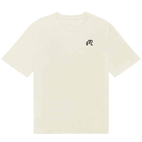 Malbon Golf T-Shirt - Bermuda Cigar Tee - Cream SU26