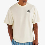 Malbon Golf T-Shirt - Bermuda Cigar Tee - Cream SU26