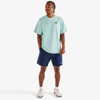 Malbon Golf T-Shirt - Bermuda Cigar Tee - Surf Spray SU26