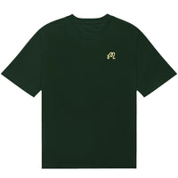 Malbon Golf T-Shirt - Bermuda Origin Tee - Dark Olive SS26