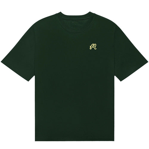 Malbon Golf T-Shirt - Bermuda Origin Tee - Dark Olive SS26