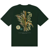 Malbon Golf T-Shirt - Bermuda Origin Tee - Dark Olive SS26