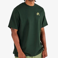 Malbon Golf T-Shirt - Bermuda Origin Tee - Dark Olive SS26