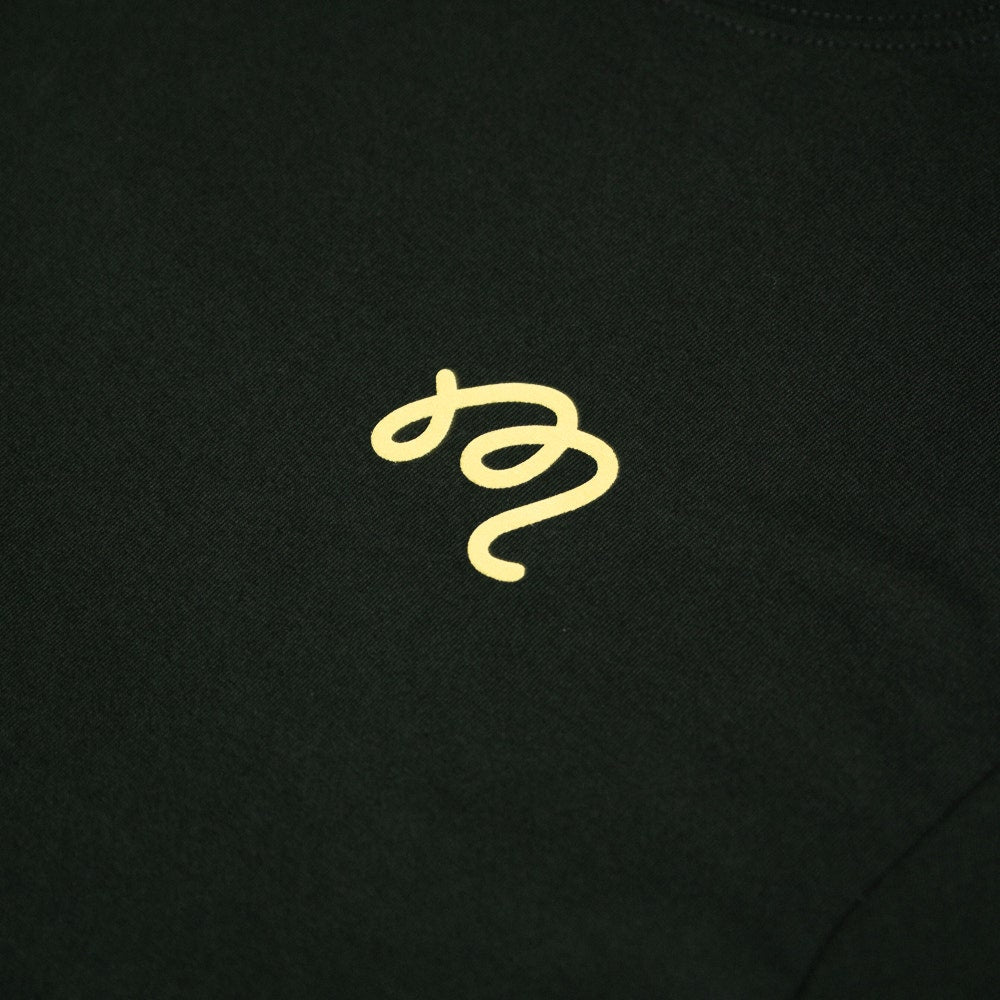 Malbon Golf T-Shirt - Bermuda Origin Tee - Dark Olive SS26