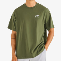 Malbon Golf T-Shirt - Bermuda Tee - Military Green FA26