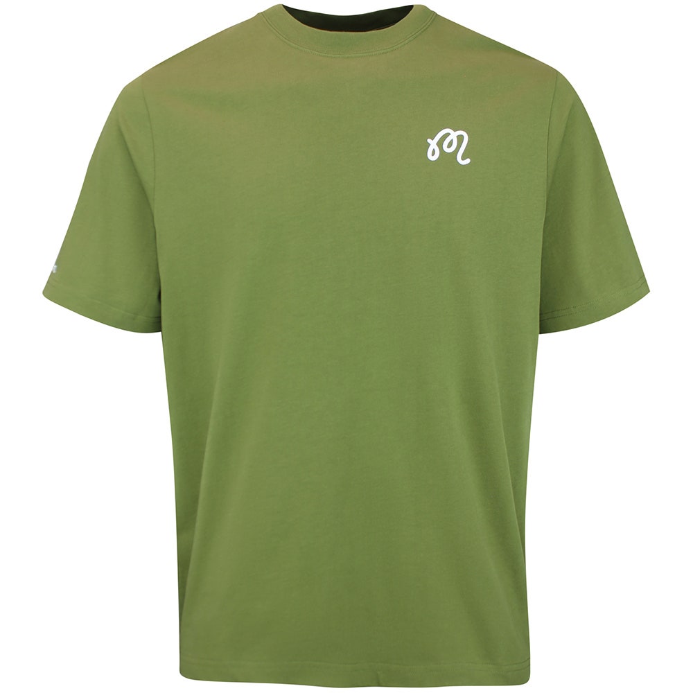Malbon Golf T-Shirt - Bermuda Tee - Military Green FA26