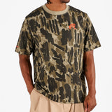 Malbon Golf T-Shirt - Bermuda Tee Tour Divot Camo - Bark Camo SS26