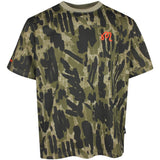 Malbon Golf T-Shirt - Bermuda Tee Tour Divot Camo - Bark Camo SS26
