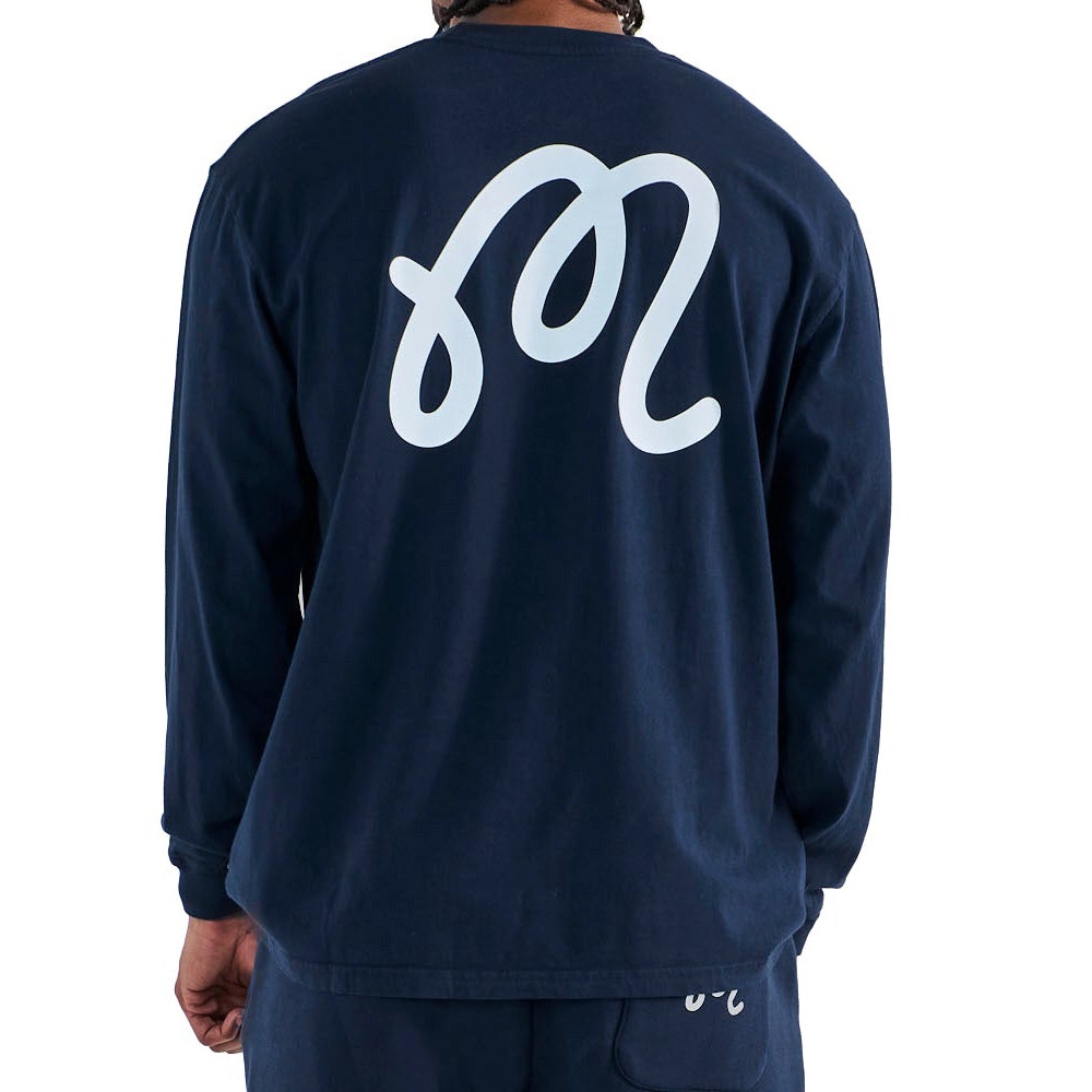Malbon Golf T-Shirt - Gorse Cooper Tee - Navy FA25