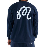 Malbon Golf T-Shirt - Gorse Cooper Tee - Navy FA25