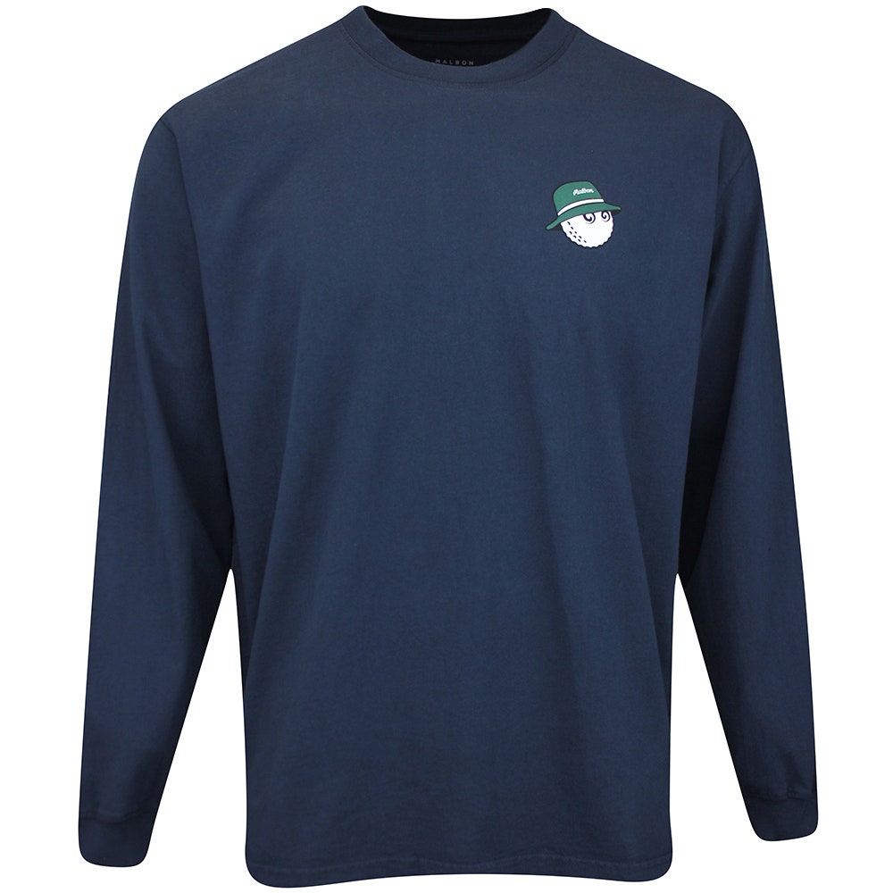 Malbon Golf T-Shirt - Gorse Cooper Tee - Navy FA25