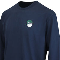 Malbon Golf T-Shirt - Gorse Cooper Tee - Navy FA25