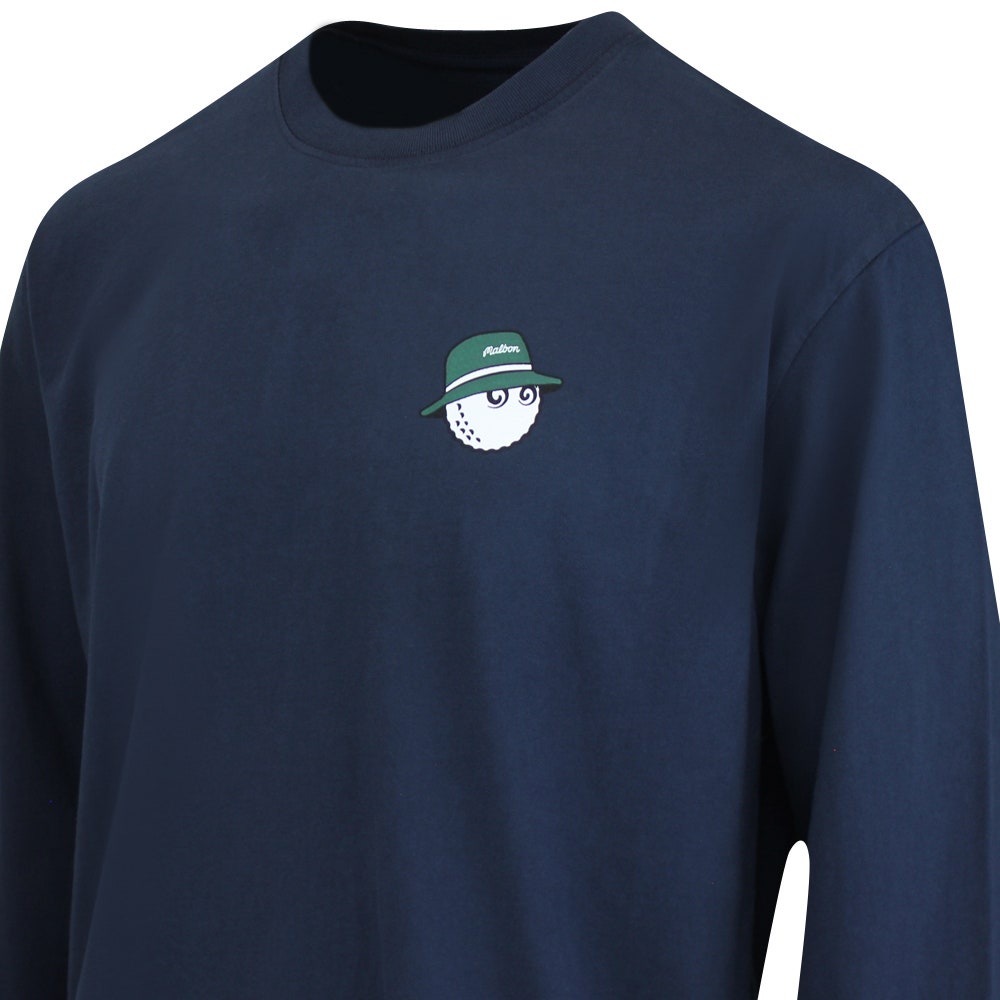 Malbon Golf T-Shirt - Gorse Cooper Tee - Navy FA25