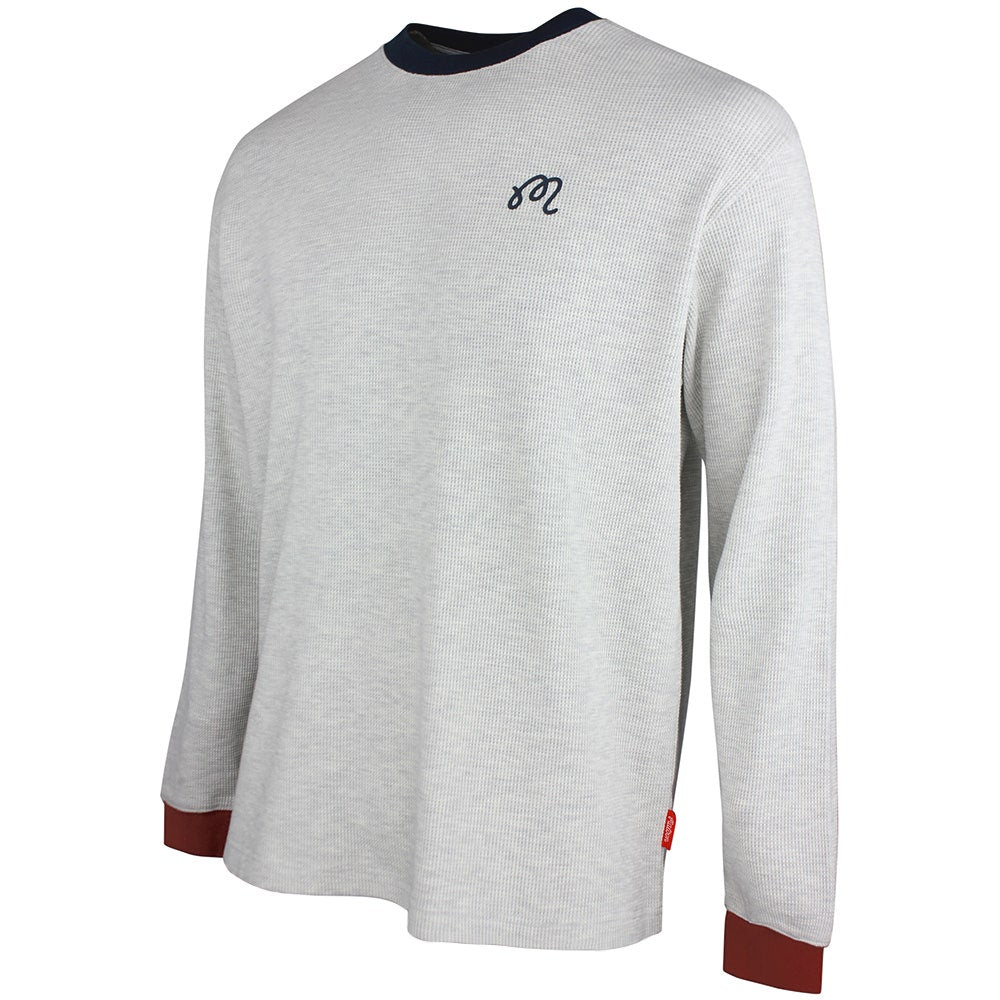 Malbon Golf T-Shirt - Gorse Heritage Tee - Heather Oatmeal FA26