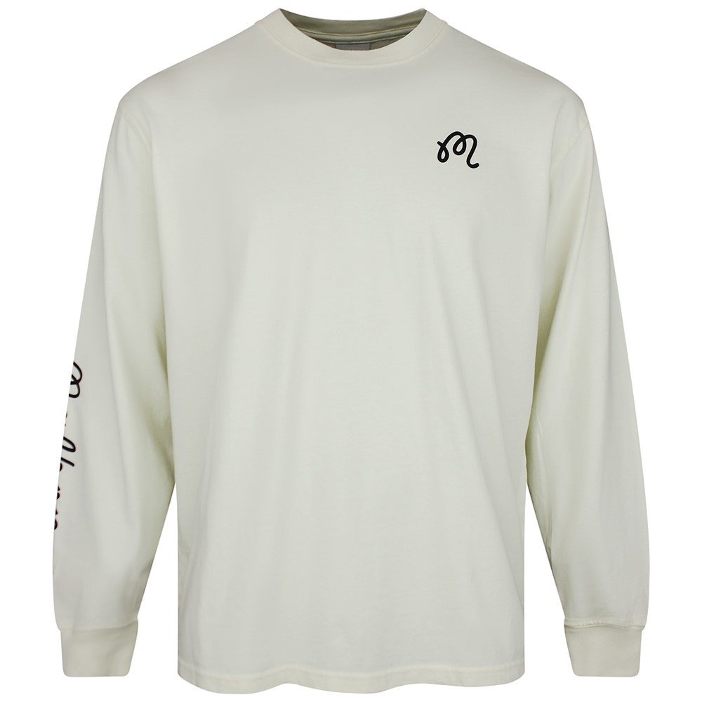 Malbon Golf T-Shirt - Gorse Tee - Cream SS26