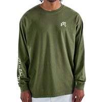 Malbon Golf T-Shirt - Gorse Tee - Olivine SS26