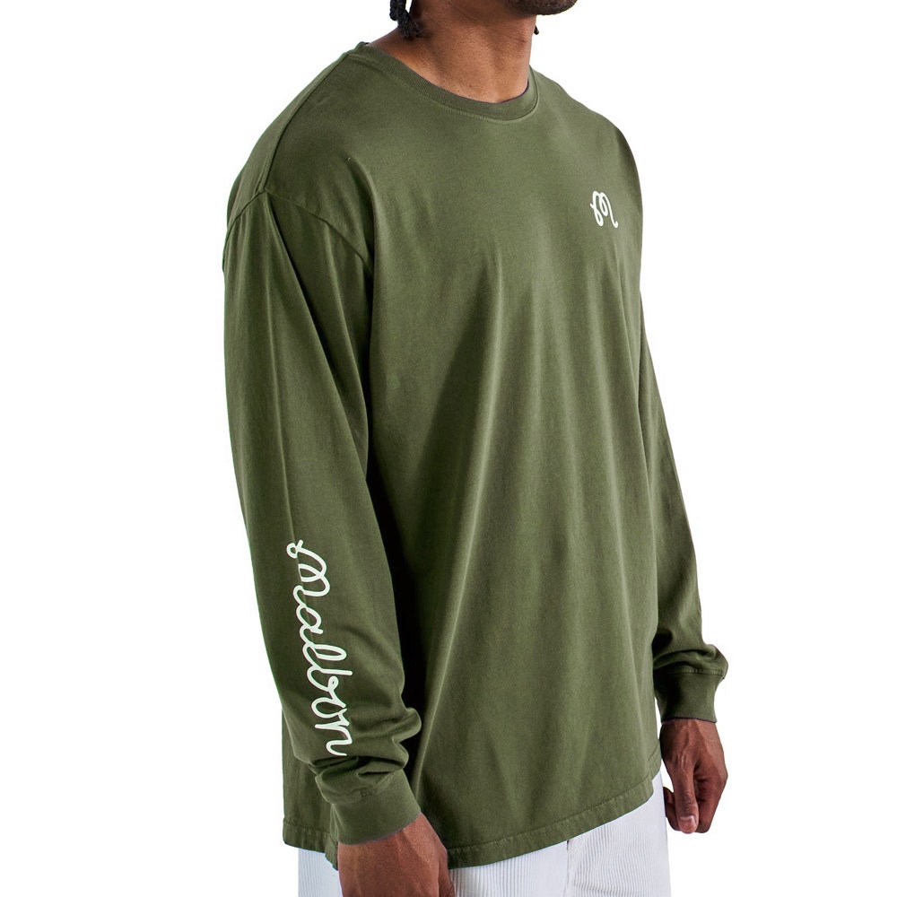 Malbon Golf T-Shirt - Gorse Tee - Olivine SS26