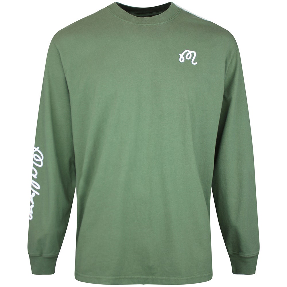 Malbon Golf T-Shirt - Gorse Tee - Olivine SS26