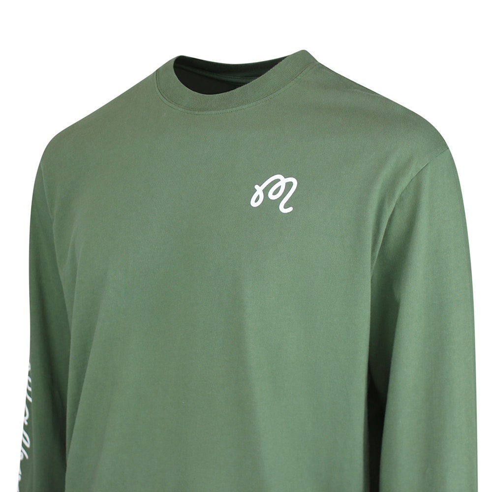 Malbon Golf T-Shirt - Gorse Tee - Olivine SS26