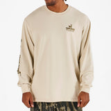 Malbon Golf T-Shirt - Gorse Tour Divot Camo Tee - Clay SS26