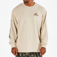 Malbon Golf T-Shirt - Gorse Tour Divot Camo Tee - Clay SS26