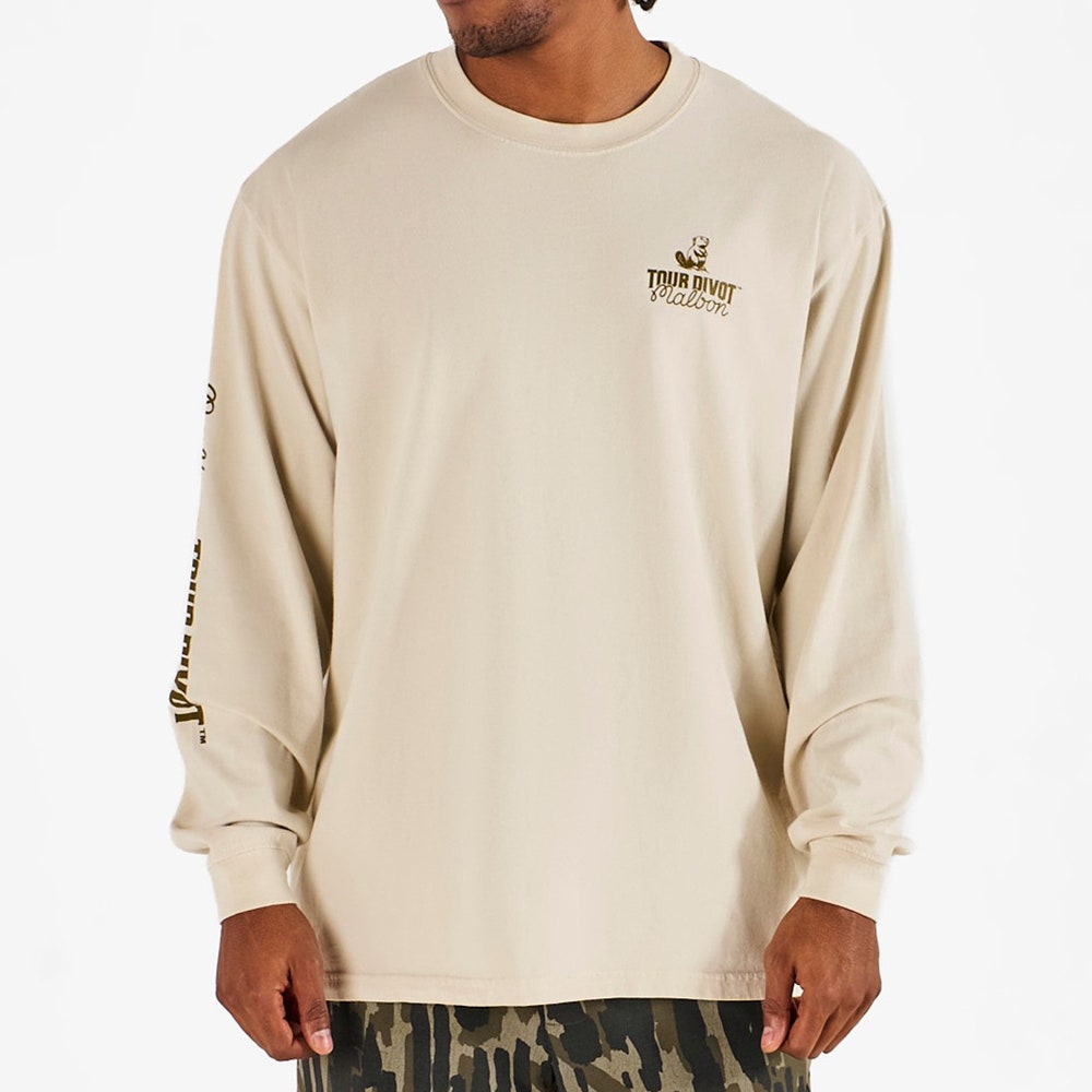Malbon Golf T-Shirt - Gorse Tour Divot Camo Tee - Clay SS26