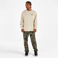 Malbon Golf T-Shirt - Gorse Tour Divot Camo Tee - Clay SS26
