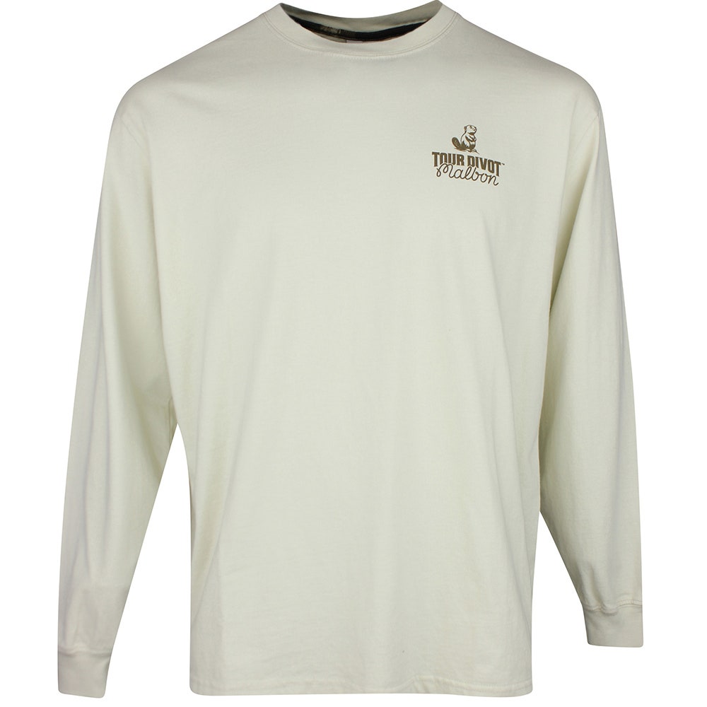 Malbon Golf T-Shirt - Gorse Tour Divot Camo Tee - Clay SS26