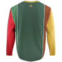Malbon Golf T-Shirt - Gridline Tee - Olive FA26