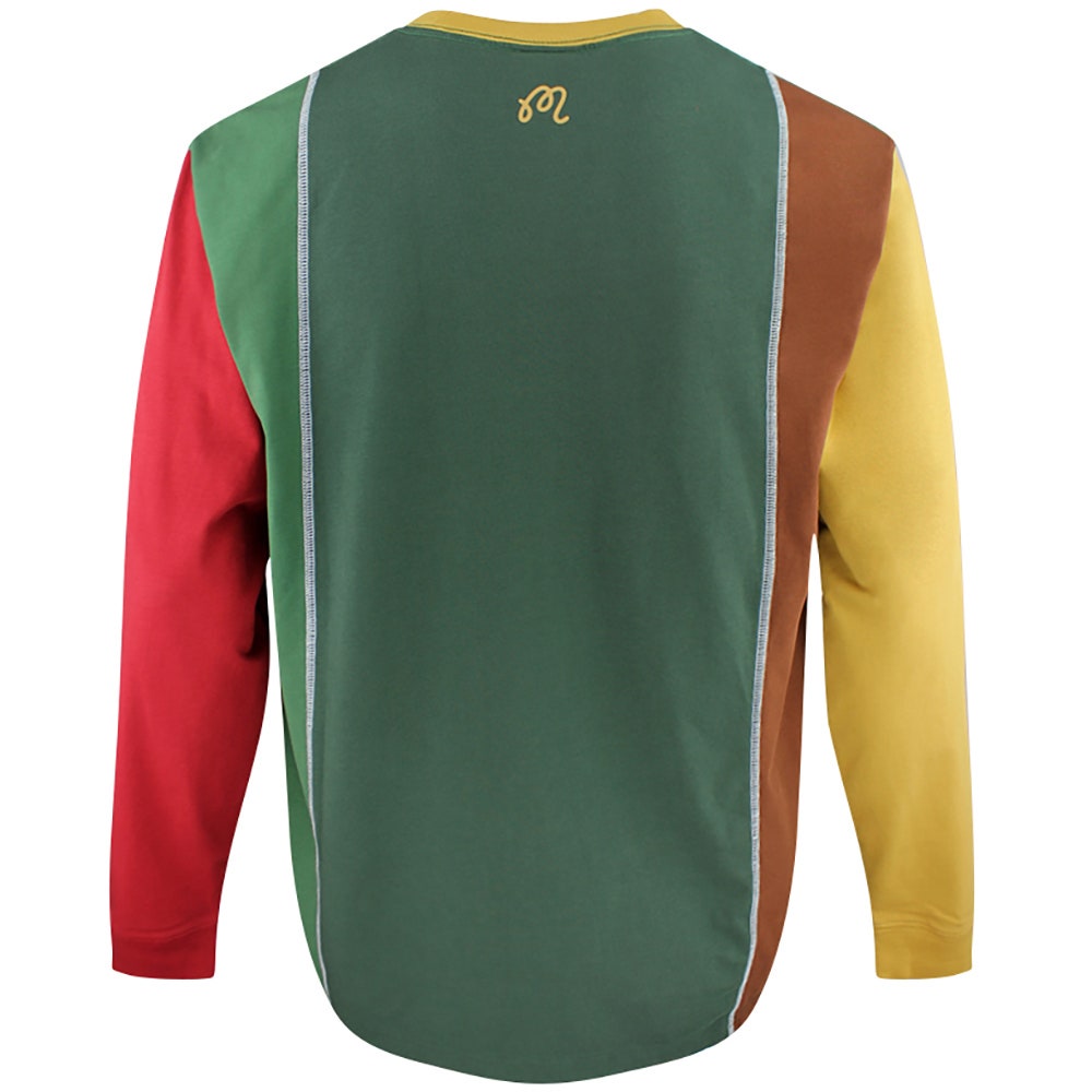 Malbon Golf T-Shirt - Gridline Tee - Olive FA26