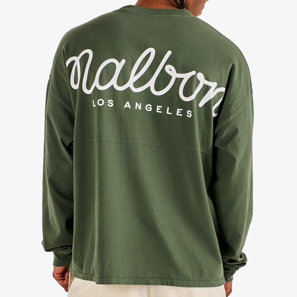 Malbon Golf T-Shirt - Horizon Tee - Olivine SS26