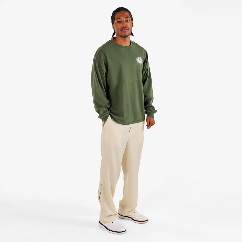 Malbon Golf T-Shirt - Horizon Tee - Olivine SS26