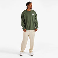 Malbon Golf T-Shirt - Horizon Tee - Olivine SS26