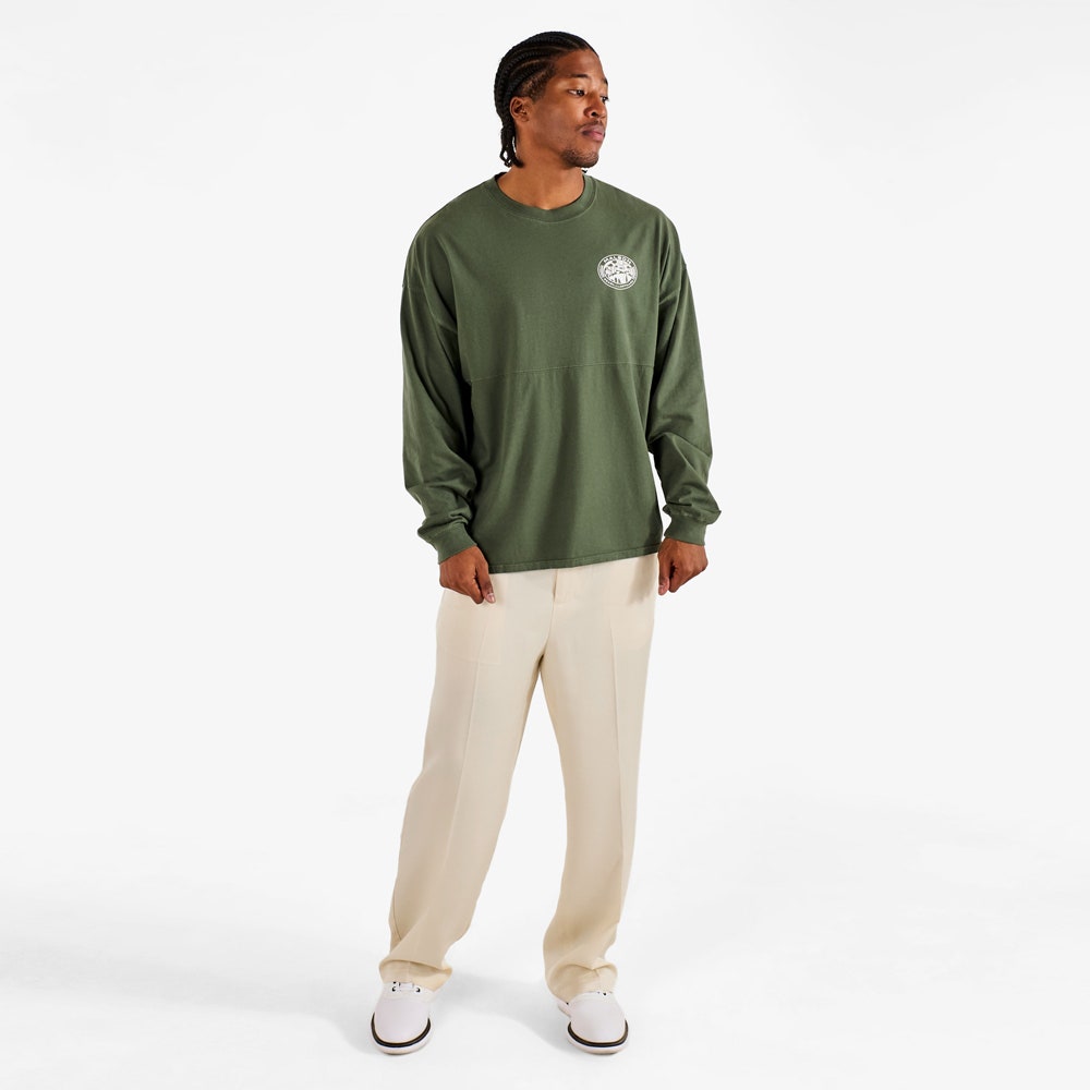 Malbon Golf T-Shirt - Horizon Tee - Olivine SS26
