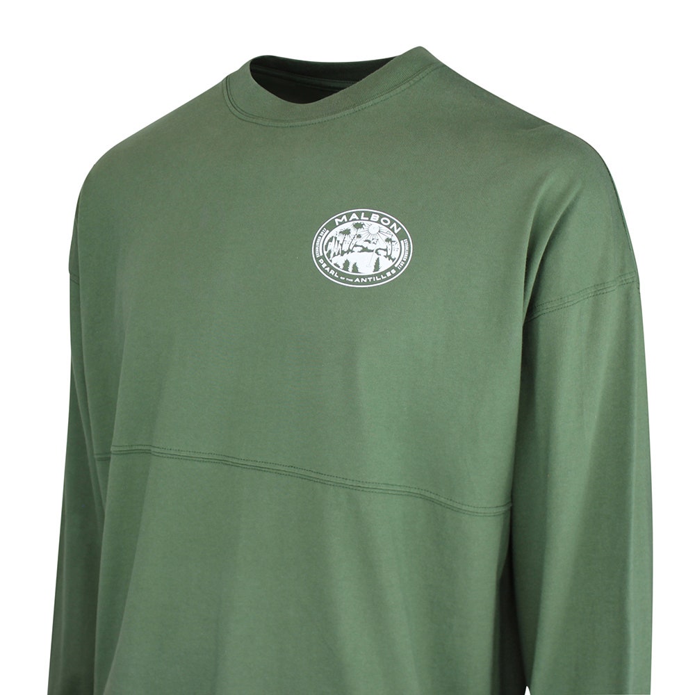 Malbon Golf T-Shirt - Horizon Tee - Olivine SS26