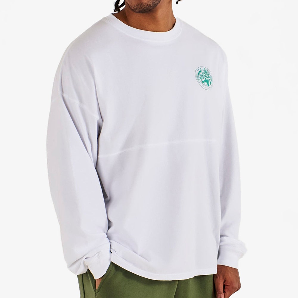Malbon Golf T-Shirt - Horizon Tee - White SS26
