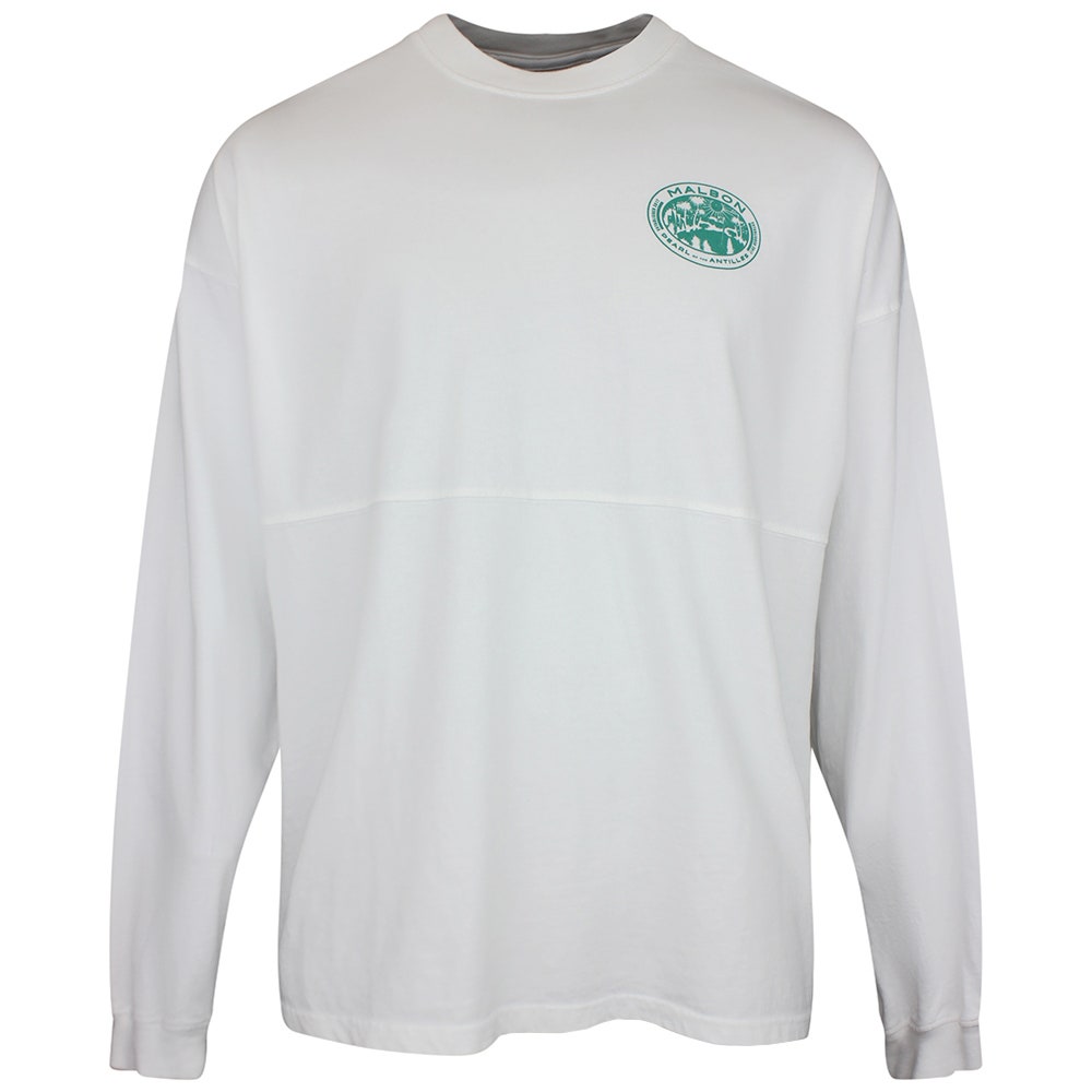 Malbon Golf T-Shirt - Horizon Tee - White SS26